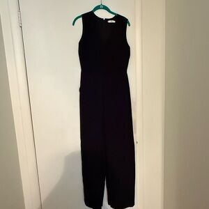 Elegant Black Sleeveless Jumpsuit